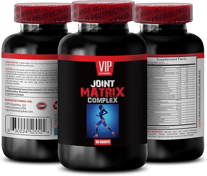 Joint Support Supplement - Joint Supplements for Women, L-Histidine, Glucosmine sulfate, Movement Support, Joint Care Capsules, B-12, MSM, Comfort Supplement, Chromium, Support Plant-Based 1Bot