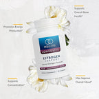 Equilife Estrogen Support, Herbal Blend Womens Supplement with Black Cohosh, Red Clover, and Gotu Kola for Overall Wellness, Plant Based Formula for Daily Support, Gluten Free, Non GMO, 90 Capsules