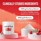 Legendairy Milk Girl’s Gotta Go™ - UTI Support Supplement - Urinary Tract Health for Women - UTI Relief for Women with Sugar-Free Cranberry and D-Mannose, 30 Servings