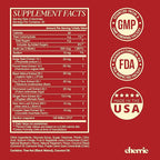 CHERRIE Vaginal Probiotic Gummies for Women, Balanced pH, Healthy Odor, Yeast Balance & Flora Support, Bloating Relief, Gut Health, Mixed Berry Flavor, 60 Count