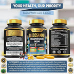 Glucosamine MSM Supplement for Men and Women - 11in1 Formula - Combine with Magnesium, Turmeric, Boswellia, Quercetin, Burdock Root, and More | Joint & Mobility Support - 150 Capsules