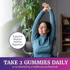 Magnesium Citrate Gummies | Extra Strength for Calm, Relaxation & Digestion | High Absorption Magnesium Gummies for Adults | Vegan, Non-GMO | Raspberry Flavor Mag Gummy | 60 Ct, 1 Month Supply