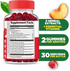 Lifeable Menopause Relief for Women | Black Cohosh, Vitex Chasteberry, Lemon Balm Extract, Red Clover Extract & More | Great Tasting Vegan Supplement | Night Sweats & Hot Flashes Relief | 60 Gummies