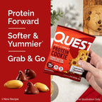 Quest Nutrition Peanut Butter Chocolate Chip High Protein Cookie, Keto Friendly, Low Carb, 24.5 Oz, 12 count (Pack of 1)