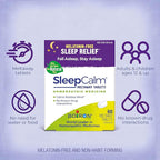 Boiron SleepCalm Tabs - 100 Count for Deep, Relaxing, Restful Nighttime Sleep - Melatonin-Free and Non Habit-Forming Sleep Calm Meltaway Tablets