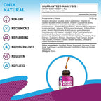 Cat & Dog Multivitamin Liquid with Glucosamine & Cranberry | 21 in 1 Health Supplements for Urinary Tract Kidney, Bladder, Hip & Joint, Skin & Coat | Natural UTI Medicine Made in USA (60 ml)