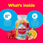 Phytoral Kids Vitamins Gummy Multivitamin Chewable - Kids Gummy Vitamins for Mood Support Natural Energy Boost and Immune Support for - Immune Gummies and Natural Multivitamin - 90 Count