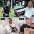 FIGHTECH Shoulder Brace for Torn Rotator Cuff for Men and Women - Support & Pain Relief (Copper Black, Large/X-Large)