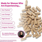 Pink Stork Ashwagandha, Maca Root & Black Cohosh Natural Perimenopause & Hormone Balance Supplement for Women – Mood, Stress, Adrenal, & Cortisol Support - 60 Capsules