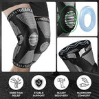 NEENCA Professional Knee Brace for Pain Relief, Medical Knee Support with Patella Pad & Side Stabilizers, Compression Knee Sleeve for Meniscus Tear, ACL, Joint Pain, Runner, Workout