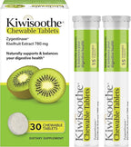 Kiwisoothe Chewable Tablets for Digestive Wellness - Tasty Kiwifruit Flavored Extract for Debloating for Women & Men - Supports Bowel Regularity & Bloating Relief - Gluten & Lactose Free, GMO-Free