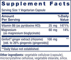 Life Extension Daily PMS Relief, Menstrual Comfort Supplement, PMS-Related Cramps, Lower Back discomfort, Mood, Ginger, Magnesium, B6, Gluten-Free, Non-GMO, 60 Capsules