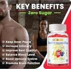 Ashwagandha Gummies & Vitamin D3 Gummy 120 Count - Organic Aswangdha Supplement for Improve Sleep, Stress Relief & Mood Calm(Mixed Berry,Vegan,Plant Based,Gluten-Free & Gelatin Free) Pack of 2