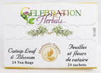 Celebration Herbals Organic Catnip Leaf and Blossom Tea Caffeine Free -- 24 Herbal Tea Bags