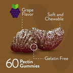 Viteey Iron Gummies - Iron with Vitamin C - Energy, Bood Support and Anemia Supplement for Women & Men - Vegan, Gluten Free - 60 Count