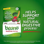 Beano Digestive Enzyme, Preventive Gas Relief for Adults, Helps Prevent Gas & Bloating, 150 Tablets