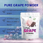 Grape Powder 8 oz - Natural Skin Seeds Pulp Powder, Great for Cooking and Drinks