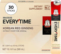 JUNG KWAN JANG Everytime Korean Red Ginseng Extract Stick 2,000mg Signature - Adaptogen Energy Drink, Liquid Stick Supplements with Propolis - Energy Boost & Immune Support, Caffeine Free (30 Sticks)