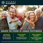 Citrus Bergamot Extract 1000mg for Women and Men – Polyphenol-Rich Bergamot Capsules for Daily Wellness, Antioxidant Support & Healthy Lifestyle, Non-GMO, Gluten Free, 120 Vegan Capsules, Pack of 3