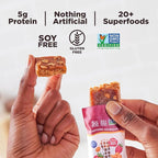 Perfect Bar Mini, PB&J Protein Bar, Protein Snack, Snack Bar, Gluten Free, Soy Free, Non GMO, No Sugar Alcohols, 1.5 Ounce Bar, 18 Count