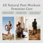 Feminine Care – All-Natural Soapberry Foaming Wash & Mist Sets, pH-Balanced and Hypoallergenic, Fragrance & Paraben-Free, Odor Control, Soothes Itchy, Dry, Sensitive Skin, Pregnancy-Safe