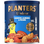 PLANTERS Select Cashews, Almonds & Pecans, 15.25 oz Resealable Container - Salted Nuts - Kosher