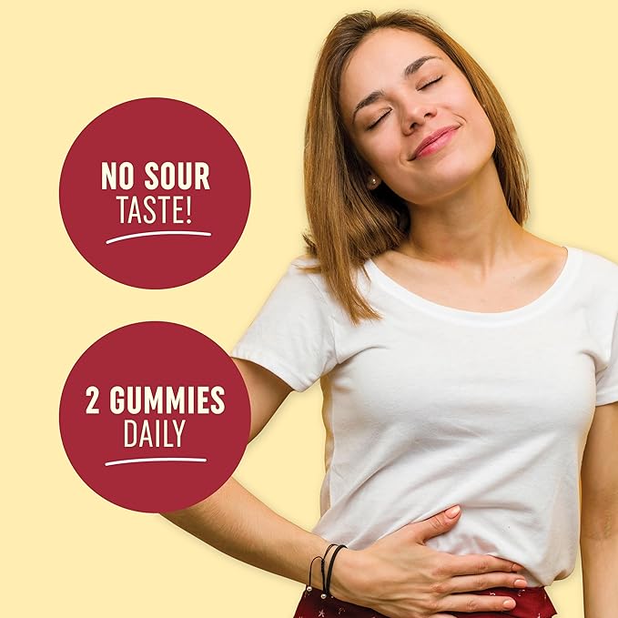 Organic Apple Cider Vinegar Gummies for Digestion, Detox & Healthy Immune Function Support | 1000MG ACV Per Serving | With The Mother, Vitamin B6, B12 & Folate | Vegan, Gluten-Free | 60 Gummies