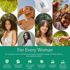 Needed. Multivitamin for Women with 22 Vitamins, Minerals and Antioxidants - Daily Womens Multivitamin - Vitamin B12, B6, D3 4000IU, Choline, Biotin, Magnesium, Folate and More (60 Count)