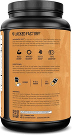 Jacked Factory Authentic ISO Whey Protein Isolate Powder - Low Carb, Non-GMO Muscle Building Protein w/No Fillers, Post Workout Recovery - 30 Servings, Chocolate Peanut Butter