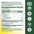 MegaFood Elderberry Gummies for Kids, Teens & Adults, Immune Support Supplement, Gummy Vitamins - Made with Zinc & Real Food, Pectin-Based, USDA Organic, Vegan - 54 Count, 27 Servings