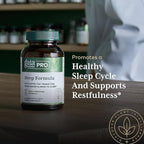 GAIA HERBS PRO Sleep Formula - Supports Restful Sleep & Relaxation for Occasional Sleeplessness* - Herbal Extracts with Valerian Root, Passionflower & Lavender - Vegan Capsules - 60 Liquid Phyto-Caps