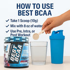 BPI Sports Best BCAA Powder - Muscle Recovery Support - Branched Chain Amino Acids | Building Blocks of Protein and Muscle - Post Workout Recovery – Hydration - Grape, 30 Servings