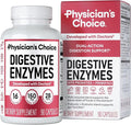 Physician's CHOICE Digestive Enzymes for Bloating & Digestion - 16 Enzymes with Organic Prebiotics & Probiotics for Gut & Digestive Health - Meal Time Discomfort Relief - Dual Action Support - 90 CT