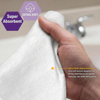 MED PRIDE Disposable Dry Wipes for Adults, Soft & Absorbent Personal Towels, Bulk 800 Count, Incontinence Care, Baby Wipes (800 Count (Pack of 1))