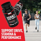 Force Factor Horny Goat Weed for Men, Natural Male Drive and Vitality Supplement with Natural Ingredients for Superior Absorption, Fundamental Series, 750mg, 60 Count (Pack of 2)