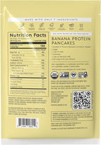Truvani Vegan Pea Protein Powder | Banana Cinnamon | 20g Organic Plant Based Protein | 1 Serving | Keto | Gluten & Dairy Free | Low Carb | No Added Sugar