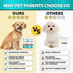 Glucosamine for Dogs - 30,000 mg per Pack - w/ Omega-3 Fish Oil, Chondroitin, MSM - Dog Glucosamine Chews - Hip and Joint Supplement for Mobility, Cartilage Health - Ideal for Senior Dogs - 120 Treats