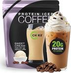 Chike Sweet Cream High Protein Iced Coffee, 20 G Protein, 2 Shots Espresso, 2 G Sugar, Keto Friendly and Gluten Free, 14 Servings (17.8Ounce)