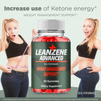 IDEAL PERFORMANCE Leanzene Gummies, Lean Zene Gummy Reviews (2 Pack)