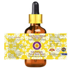 Deve Herbes Pure Gurjun Balsam Essential Oil (Dipterocarpus turbinatus) with Glass Dropper Steam Distilled 100ml (3.38 oz)