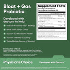 Physician's CHOICE Gut Guardian Bundle: Advanced Bloating & Digestion Support with 60 Billion Probiotic, Digestive Enzymes & Bloat + Gas Probiotic - Daily Gut Health Support for Women and Men