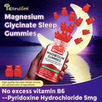 Liposomal Magnesium Complex 190mg for Kids Per Serving, Magnesium Glycinate with L-Threonate, Vitamin D3, CoQ10, L-Threonate Gummies for Rest Support, Sugar/Gluten Free, 120 Count