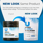 UMZU zuCollagen Multi Collagen Protein Powder, Unflavored – 5 Collagen Types I II III V X – High Protein Low Calorie Supplement for Hair Growth Skin Elasticity Joint Health and Daily Recovery Support