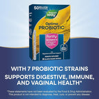 Nature's Way Fortify Optima Women's Probiotics, 50 Billion Live Cultures, 7 Strains, Supports Digestive and Immune Health*, 30 Capsules (Packaging May Vary)