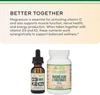 Vitamin D3 K2 5,000 IU Liquid Drops (5,000 IU of D3 and 200mcg of 99.9% All-Trans Patented K2 MK-7 (K2Vital)) Max Absorption Liquid Vitamin D Drops (30 Servings) by Double Wood