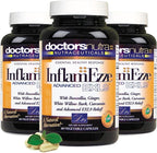 InflamEzze - Turmeric, Curcumin, Ginger Supplement - Gluten-Free, 60 Capsules