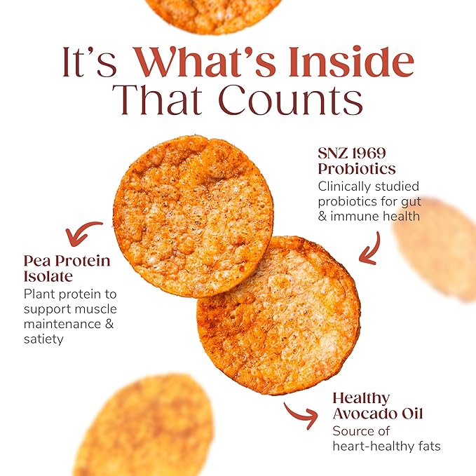 Wonderslim Protein Chips with Probiotics, BBQ | 12g Plant Protein, 170 Cal | High Protein Chips, Vegan, Gluten Free, Non-GMO | Made with Avocado Oil, No Seed Oils | 12 Pack