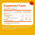Feel Great Kids Vitamin D3 1000 IU | Kids Vitamin D Gummies for Healthy Bones, Mood, & Immune Support | Citrus Flavored Vegetarian D3 Gummies | 90 Day Supply