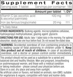 Igennus Clean Iron Bisglycinate 20mg, Vitamin C, 6 Month Supply, Gentle Chelated High Absorption Formula & Targeted Release Ferrous Bisglycinate for Women and Men, One Daily, Vegan, 180 Tablets