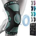 NEENCA Knee Brace for Knee Pain Relief, Medical Knee Support with Patella Pad & Side Stabilizers, Compression Knee Sleeve for Meniscus Tear, ACL, Arthritis, Joint Pain, Runner, Sport- FSA/HSA APPROVED